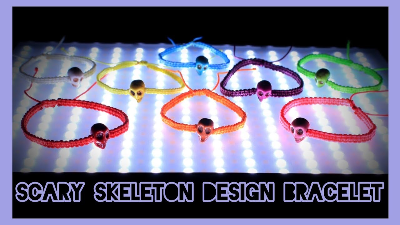 Scary skeleton design bracelet????