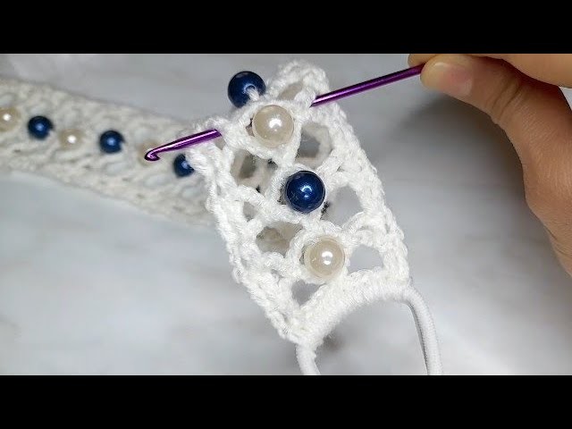 Super beautiful Crochet hair bond with beads