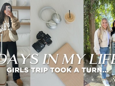 VLOG: My Exact Vlogging Camera Setup + Dallas Girls Trip Took An Unfortunate Turn. 