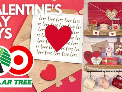 ???? 15 NEW Valentine's Day DIYS LOVE LETTERS Coffee Bar #11 2023 (Dollar Tree) Hacks