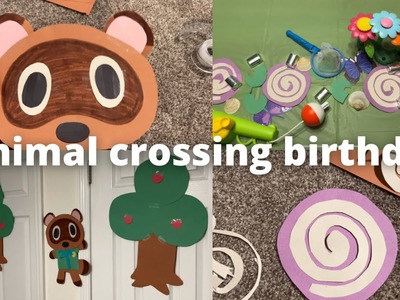 Animal Crossing Birthday Party | DIY birthday decorations, dollar tree birthday haul