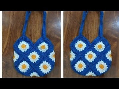 Beautiful crochet bag. güzel örgü çanta.Crochet Designer