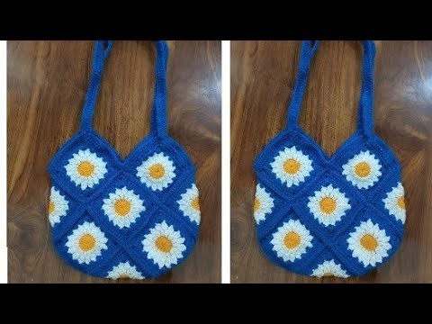 Beautiful crochet bag. güzel örgü çanta.Crochet Designer