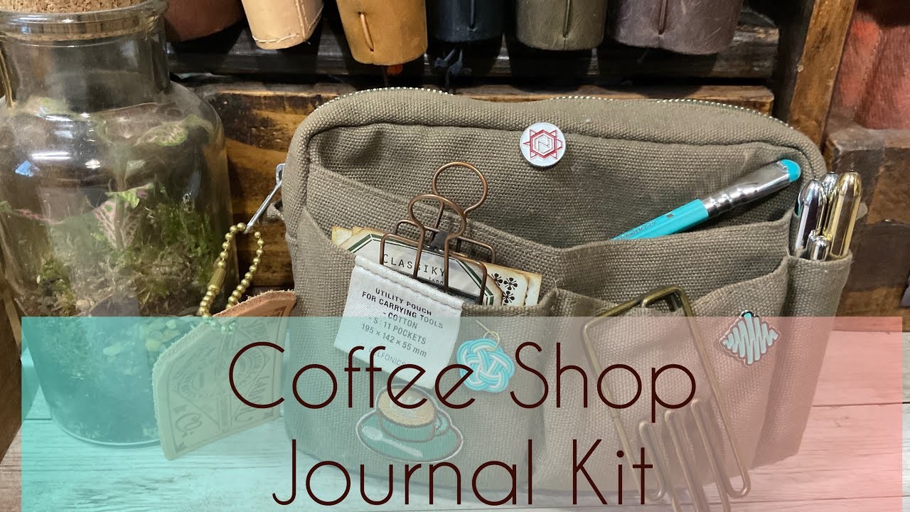 Coffee Shop Journal Kit #coffeeshopjournalkit