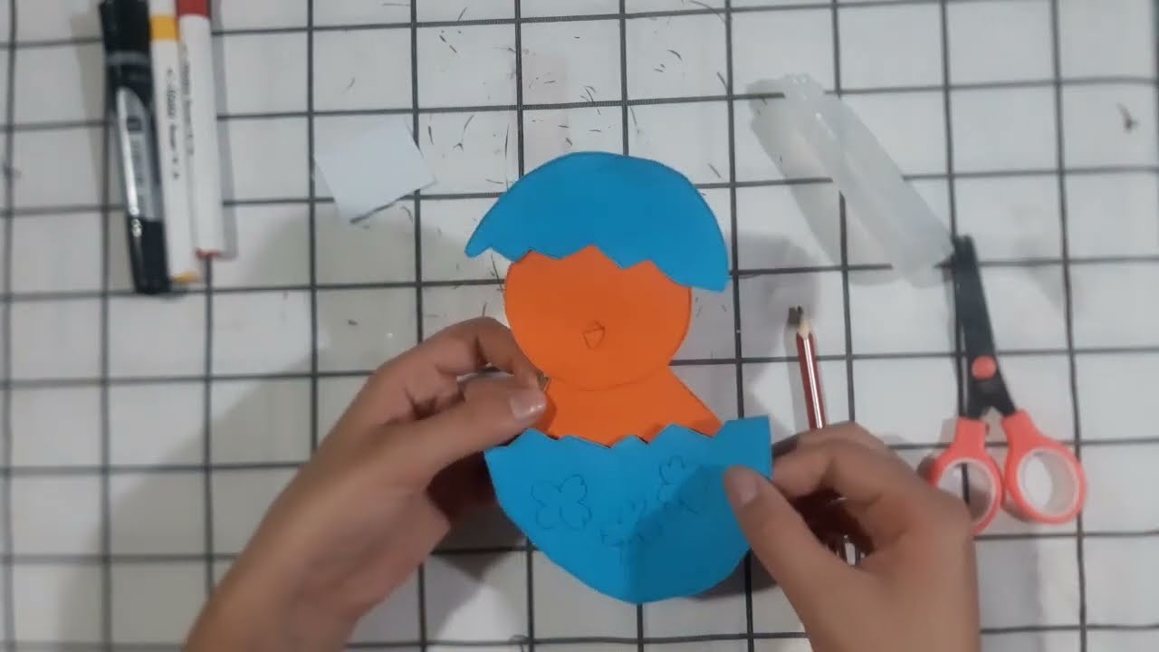 Cut, Paste the Incubator Chicken | Paper Craft Ideas for Room Decoration | Easy tutorial