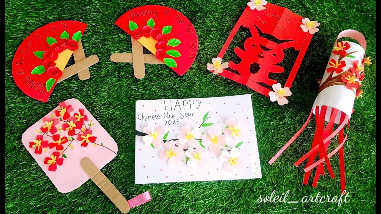 DIY DECORATIONS FOR LUNAR CHINESE NEW YEAR 2023.CHINESE NEW YEAR DECORATIONS 2023.HIASAN IMLEK 2023