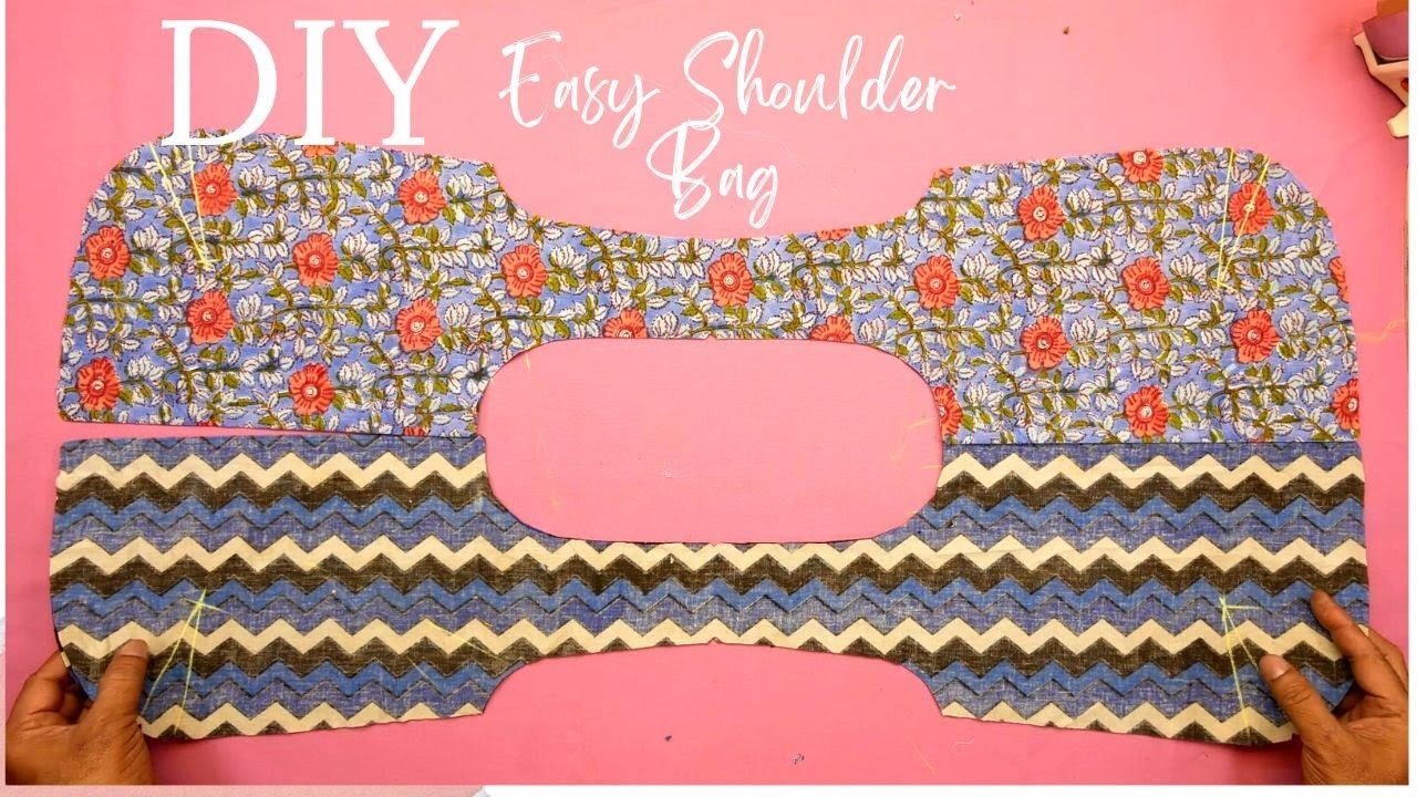 DIY Easy Shoulder Bag |How to make a Large Messanger Bag Tutorial | bagTutorial | sewing hacks#20