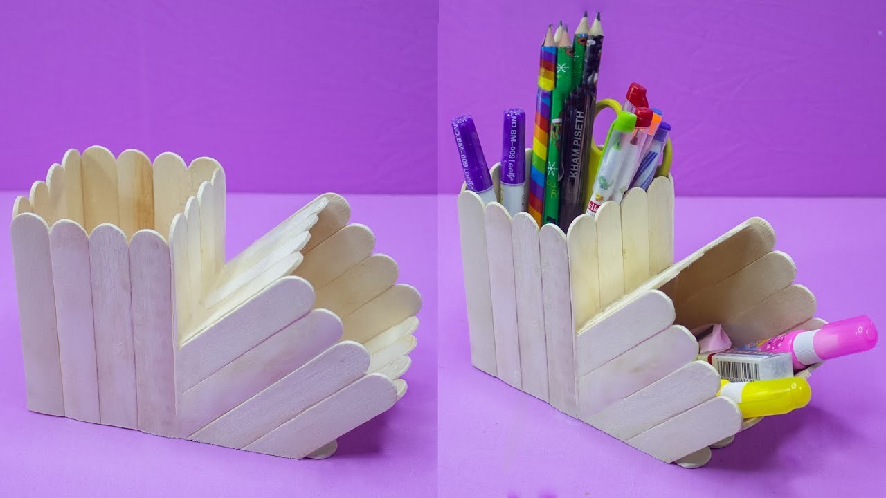 DIY Original Craft | Pen Stand Craft | Pencil Holder Organizers | Home Decor