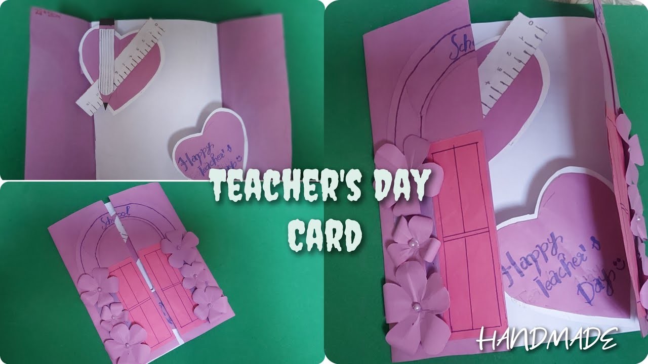 DIY Teacher's Day Card - Show Your Appreciation with a Homemade Card