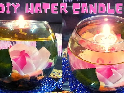 DIY WATER CANDLE | MAKE INFINITE CANDLE IN A BOWL OF WATER!?
