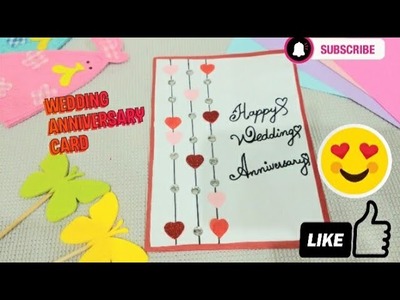 DIY Wedding Anniversary Card| Card making for wedding anniversary |FunArtistry