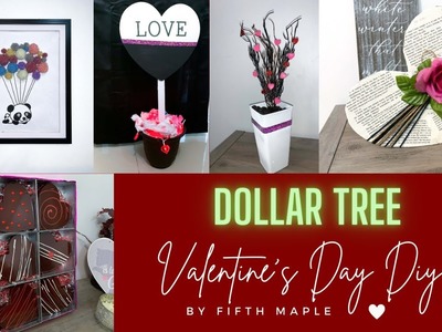 DOLLAR TREE VALENTINES DAY DIYS- 2023 VALENTINES DECOR