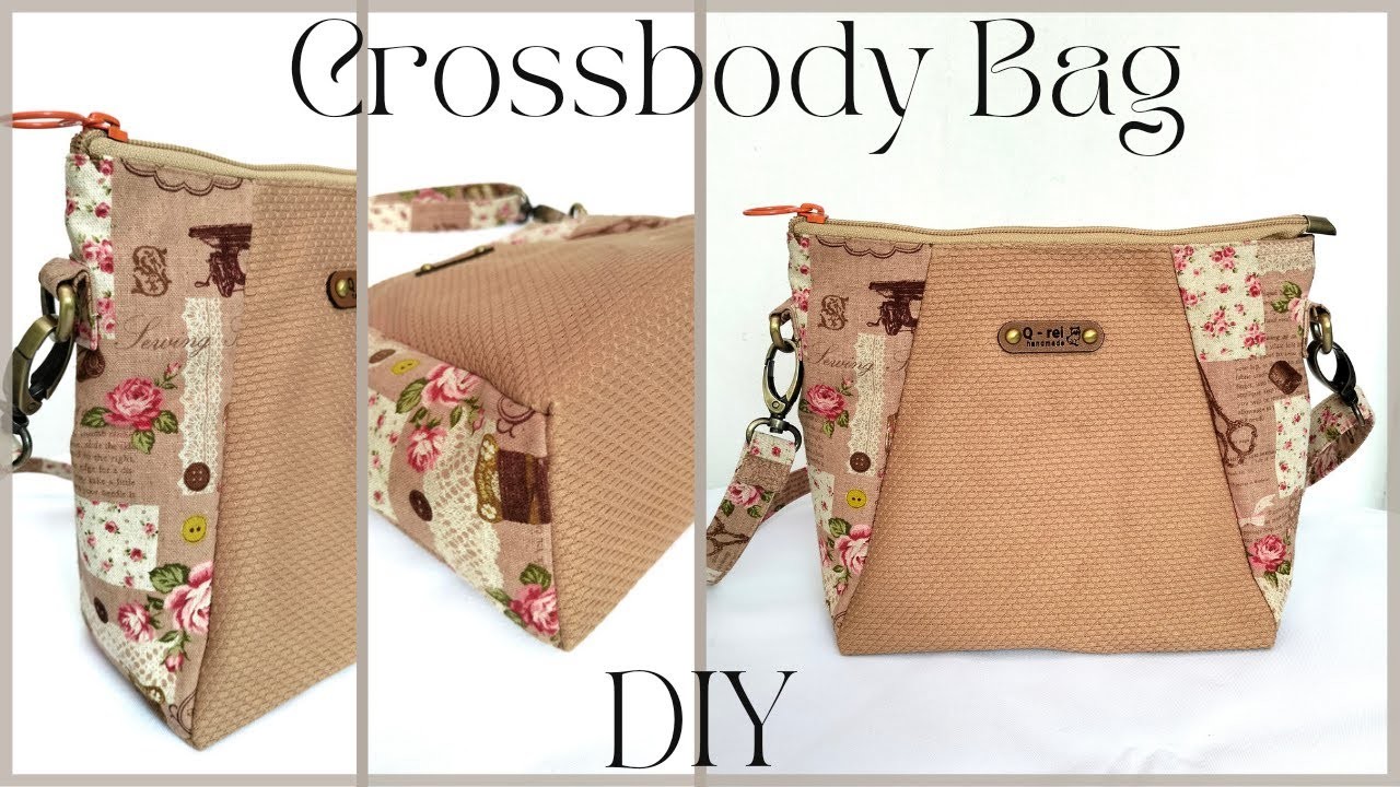 Easy Crossbody Bag Tutorial | How To Make Easy Crossbody Bag