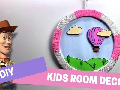 Easy DIY Wall Hanging | Kids Room Decor | 5 Minute