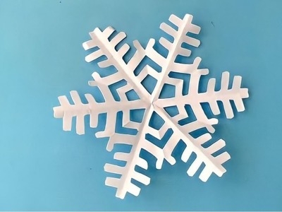 Easy Paper Snowflakes | How to make Snowflakes out of paper