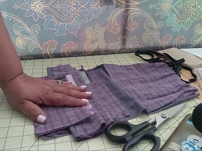 Easy Sew Body Bag from Recycled Material - DIY