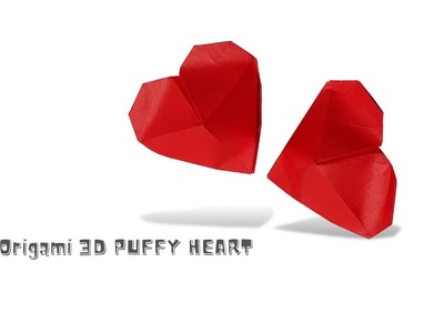 Easy Valentine's Craft Tutorial -Easy origami for beginner - Valentine's Day Decoration