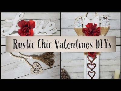 Easy Valentines DIY home decor | Dollar tree Valentines DIYs