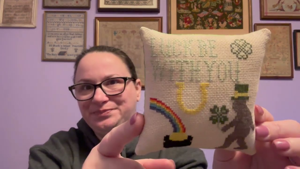 #flosstube 126 I'm back w. adventure photos,a wip parade,haul.kindness & a life update #crossstitch