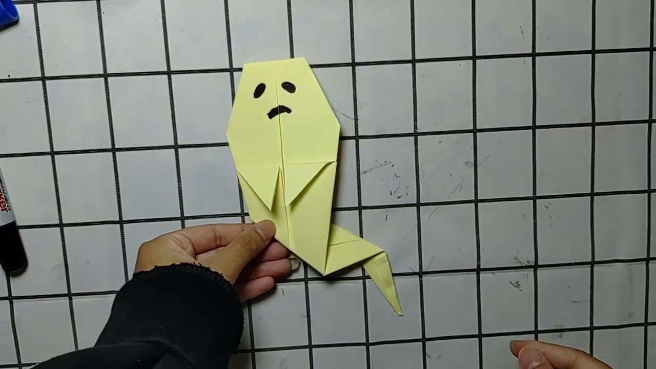 Fold Ghost | Paper Craft Ideas for Room Decoration | Easy tutorial