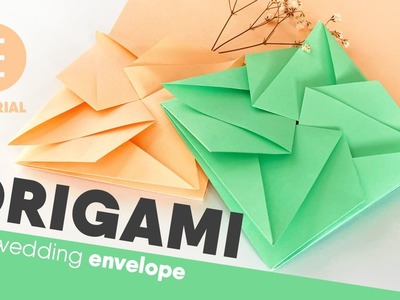 Handmade Origami Tato Envelope | Wedding or Event Invitation