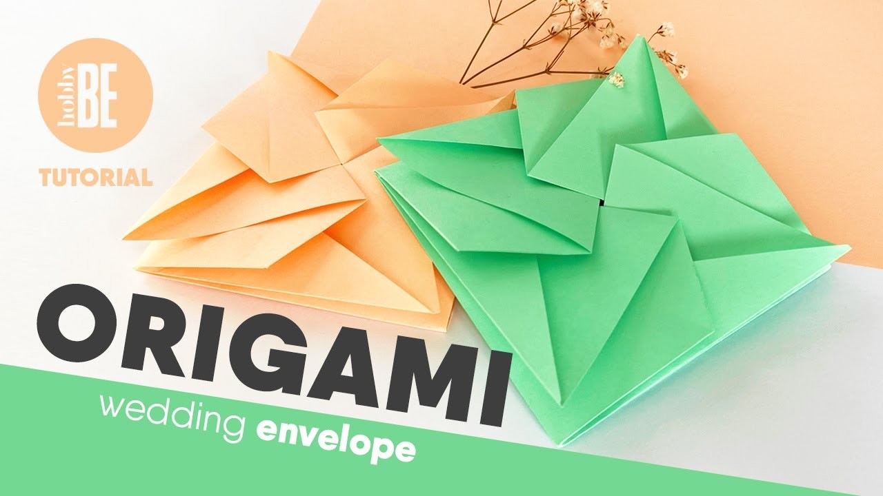 Handmade Origami Tato Envelope | Wedding or Event Invitation