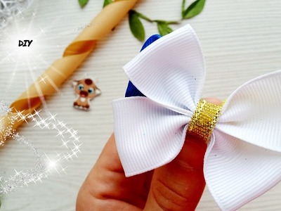 How to make Bright bow out of ribbon ????Step by step |2 Ideas | #ribbonbow