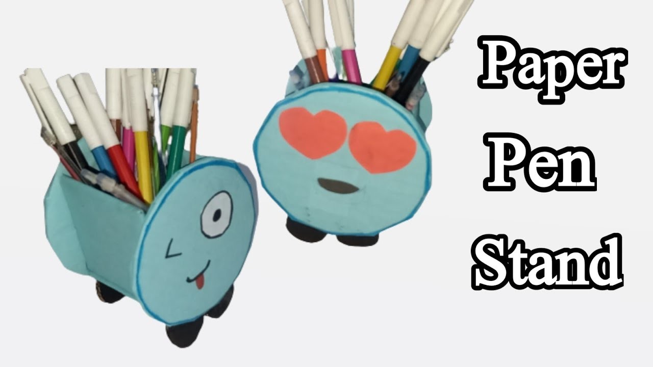 How to make emoji pen stand || Diy pen holder||Art Designing