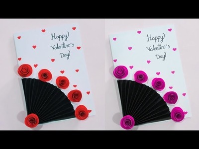 How To Make Valentine's Day Greeting Card || Beautiful Greeting Card || Craft idea ????