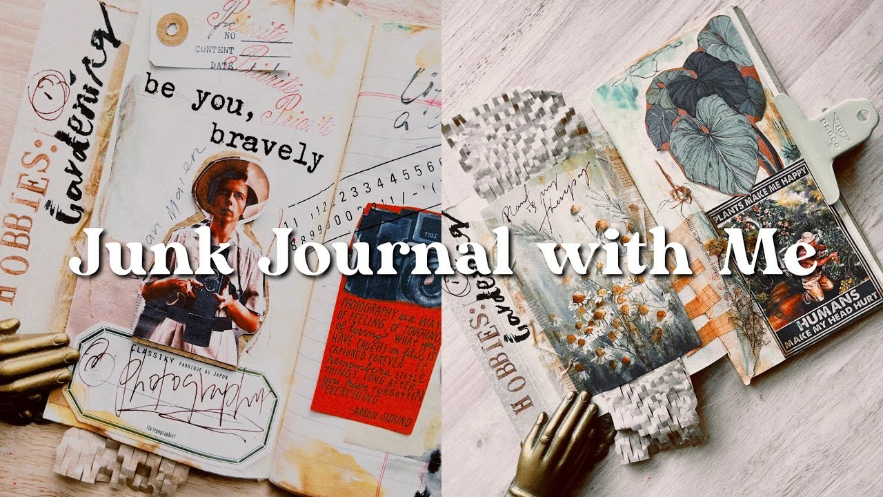 Junk Journal with Me | #JunkJournalJanuary