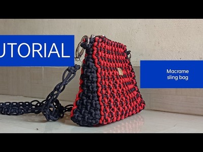 Making DIY video for macrame  sling bag + SALE Prize Rs.700  @laksbags8935 ​