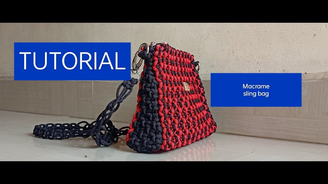 Making DIY video for macrame  sling bag + SALE Prize Rs.700  @laksbags8935 ​