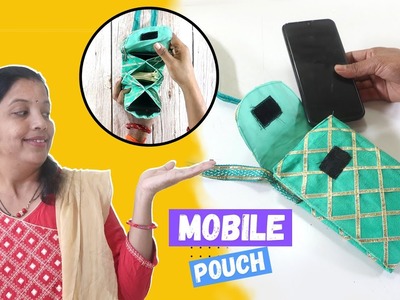 Mobile Storage Pouch Purse l Best Out Of Waste l Sonali's Creations