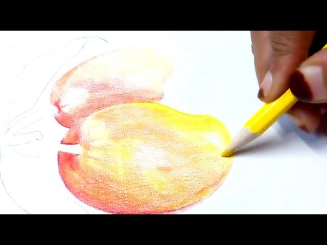 National fruit of INDIA | how to draw mango fruit | easy mango drwaing by aesthetic creation