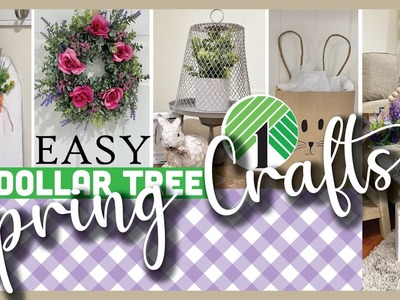 NEW 2023 Spring Dollar Tree Crafts | Cute and Trendy Decor