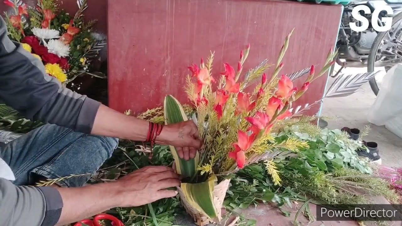 Rs300 Two Best Bouquet Making For Flowers ||How to makes rs300 Two Flowers Bouquet