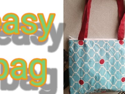 Shopping bag cutting and stitching || handbag making at home || cloth bag,