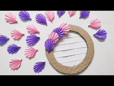 Unique paper wall decor | DIY paper craft | home decor craft | Crafty Girl Studio