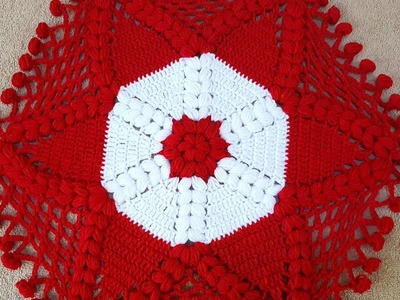 Very Easy and Beautiful Crochet thalposh Design , thalposh,  woolen rumal,  round table cover
