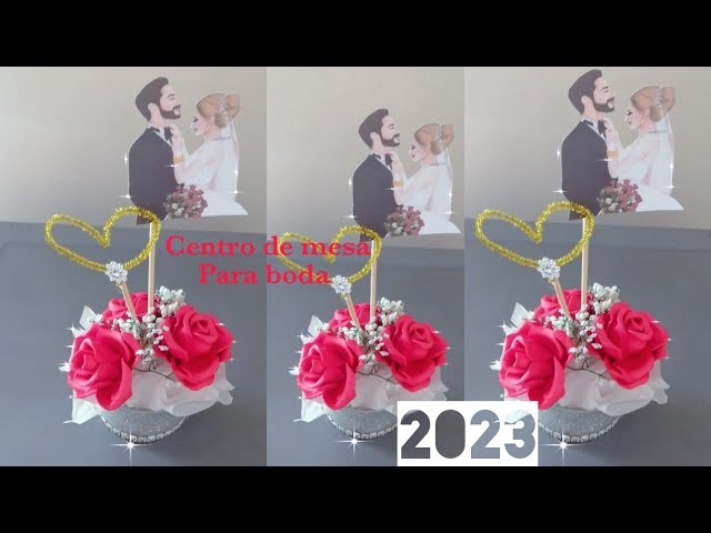 Wedding decoration ideas.diy elegante centro de mesa para boda 2023