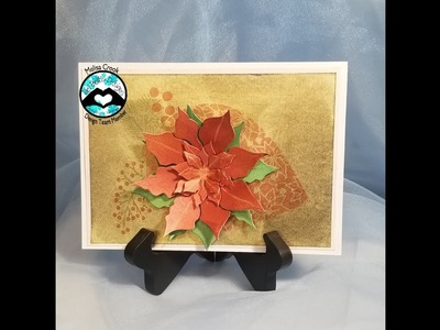 "3-D Poinsettia Card" Video Tutorial