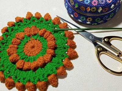 Awesome! Crochet Bubble Puff ll Easy Crochet For Beginners ll Renuka