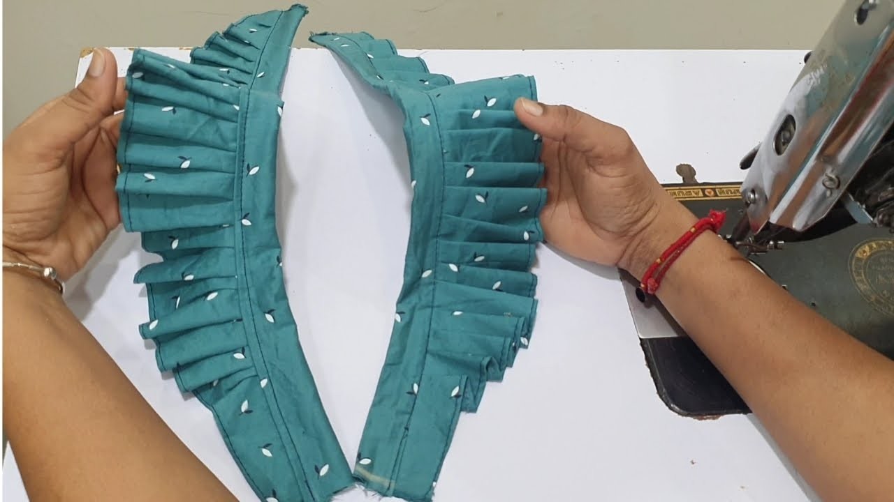 Beautiful Dungaree Frock making in just 10 Minute # Designer Dungaree Frock Cutting and Stitching
