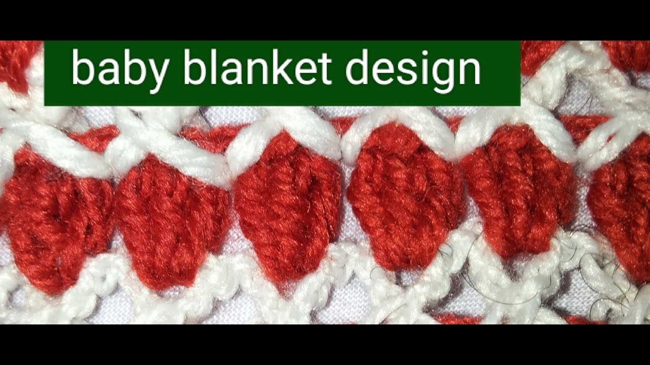 Crochet design for beginners|| baby blanket design || knitting crochet design by crochet design.