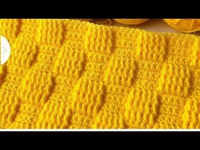 Easy crochet for beginners .crochet baby blanket design funny video.funny jokes