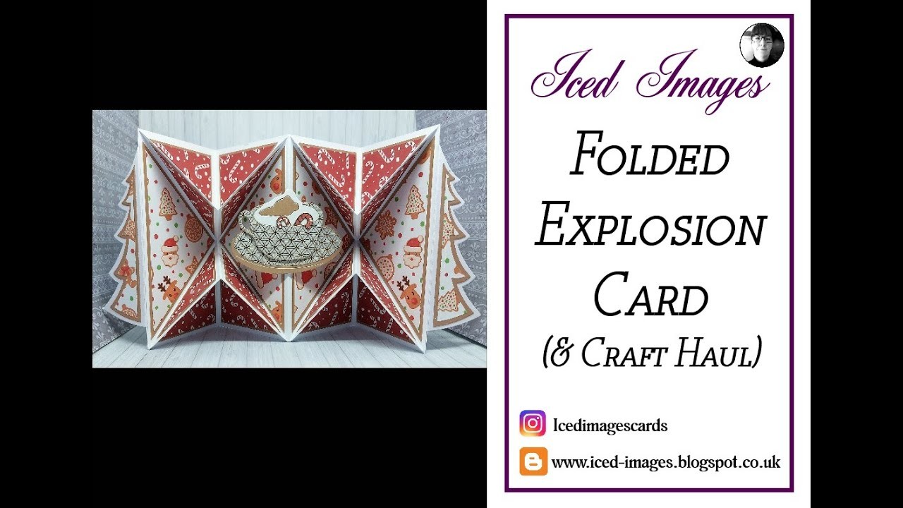 ???? Folded Explosion Card (& Kokorosastudio Craft Haul)