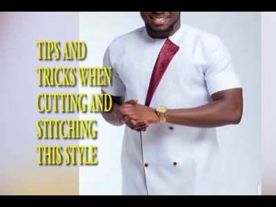 How to cut and stitch this front style of Senator with all the detail tips and tricks.fast and easy