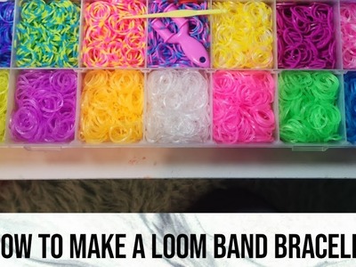 How to make a single chain Loom Band Bracelet ????