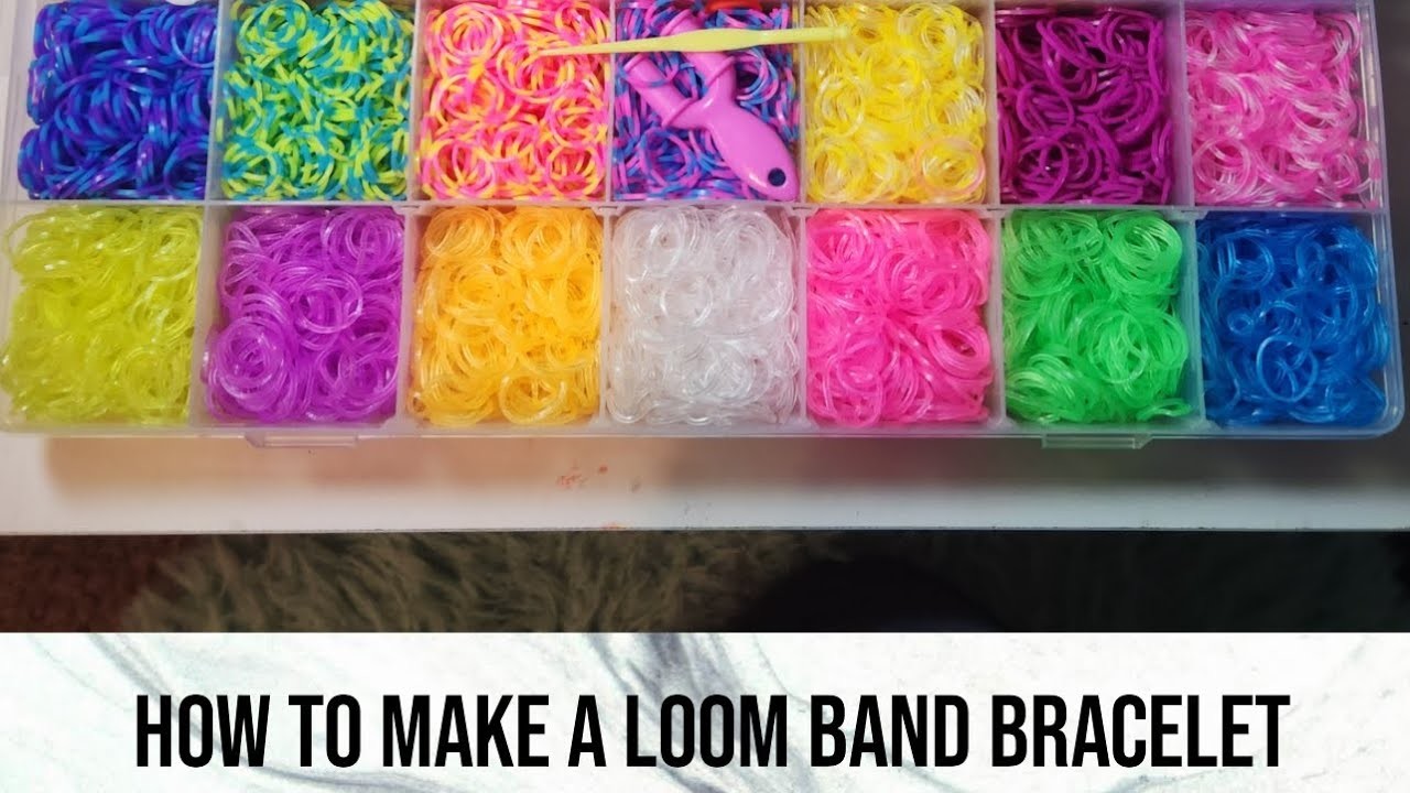 How to make a single chain Loom Band Bracelet ????