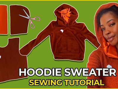 ❄️ How To Sew A HOODIE  (Easy Winter SewingTutorial For Kids & Adults ) #DIYSweater | @sewquaint
